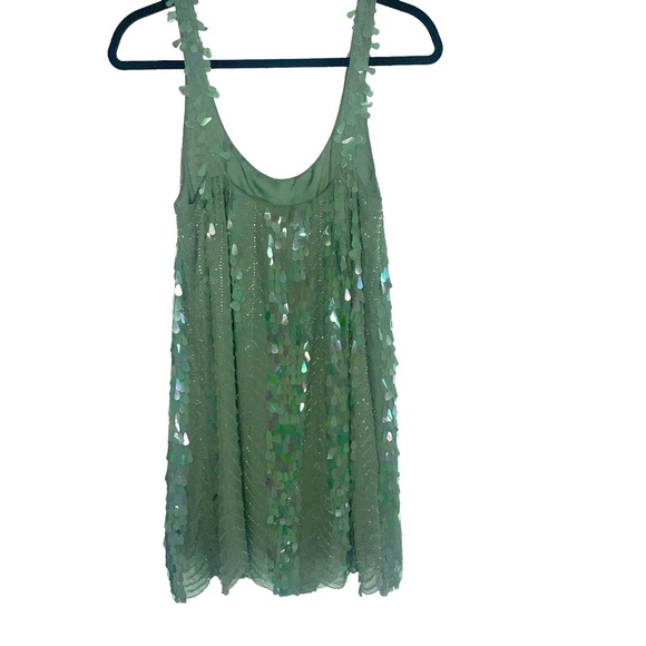Sequin beaded Flapper Dress speakeasy - Picture 3 of 9